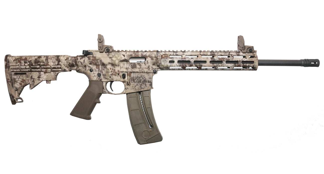 SMITH AND WESSON MP15-22 SPORT KRYPTEK HIGHLANDER