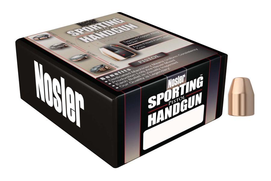 NOSLER 45 CAL .451 230 GR JHP SPORTING HANDGUN