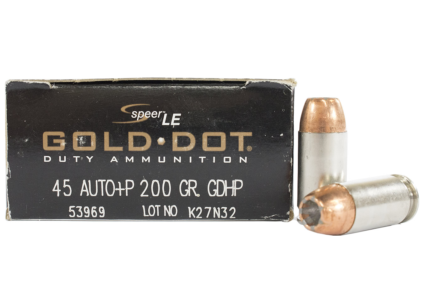 SPEER AMMUNITION 45 AUTO +P 200 GR GDHP