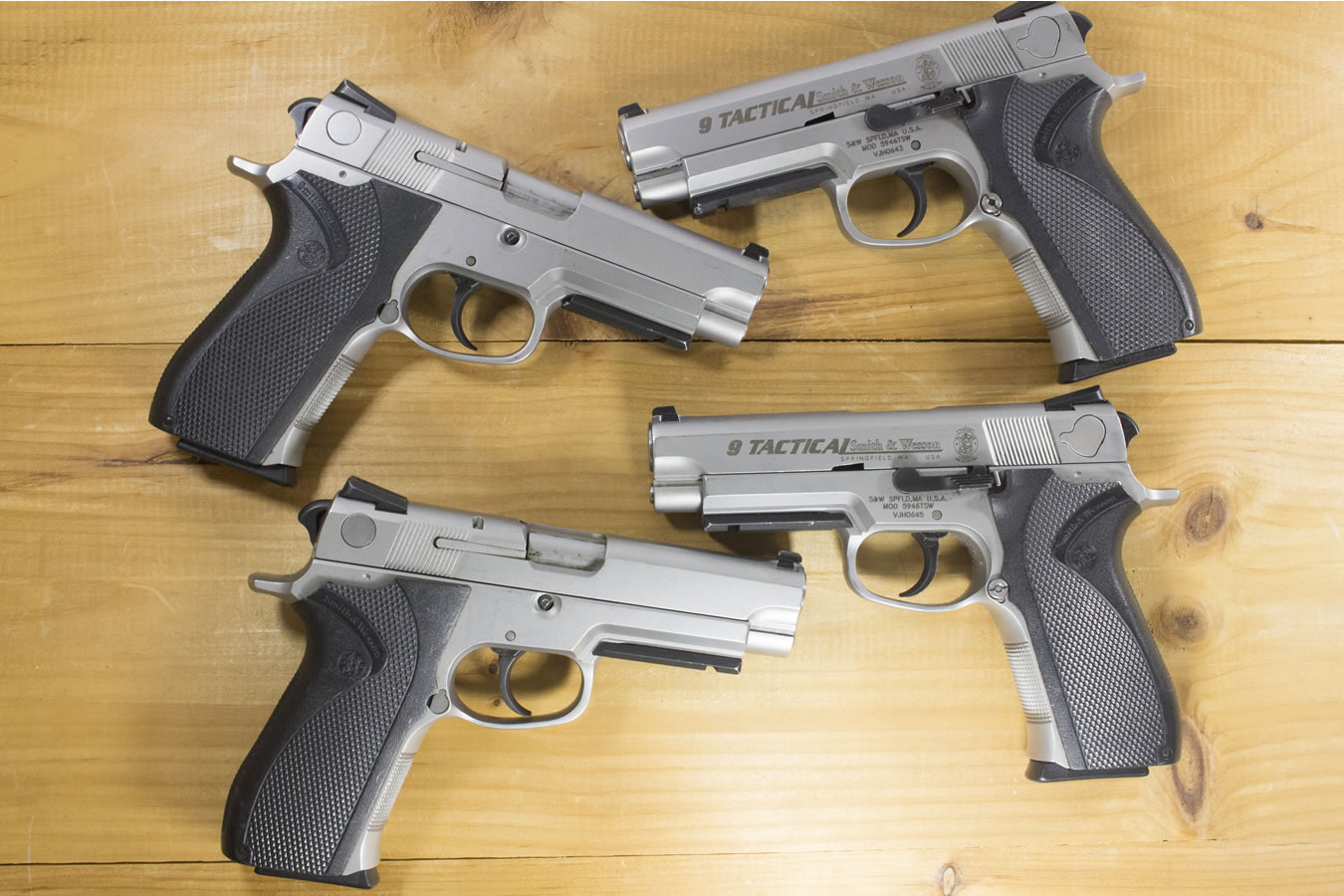 SMITH AND WESSON 5946TSW 9MM POLICE TRADES (GOOD)