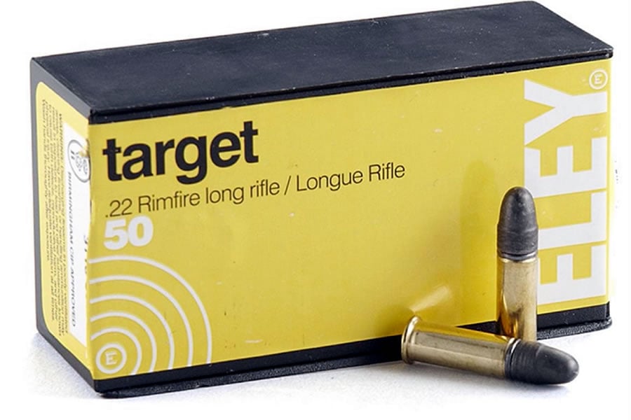 ELEY 22 LR 40 GR LRN TARGET