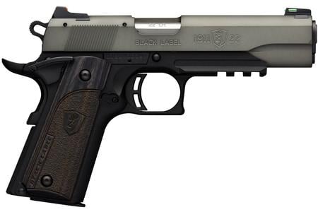 1911-22 22 LR BLACK LABEL GRAY WITH RAIL