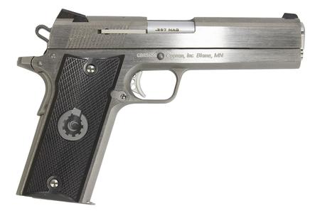 COONAN INC Classic 1911 Stainless .357 Mag with Fixed Sights and Extra Grip Set