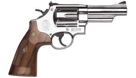 SMITH AND WESSON Model 57 Classic 41 Magnum 4-inch Barrel with Nickel Finish and Walnut Grips