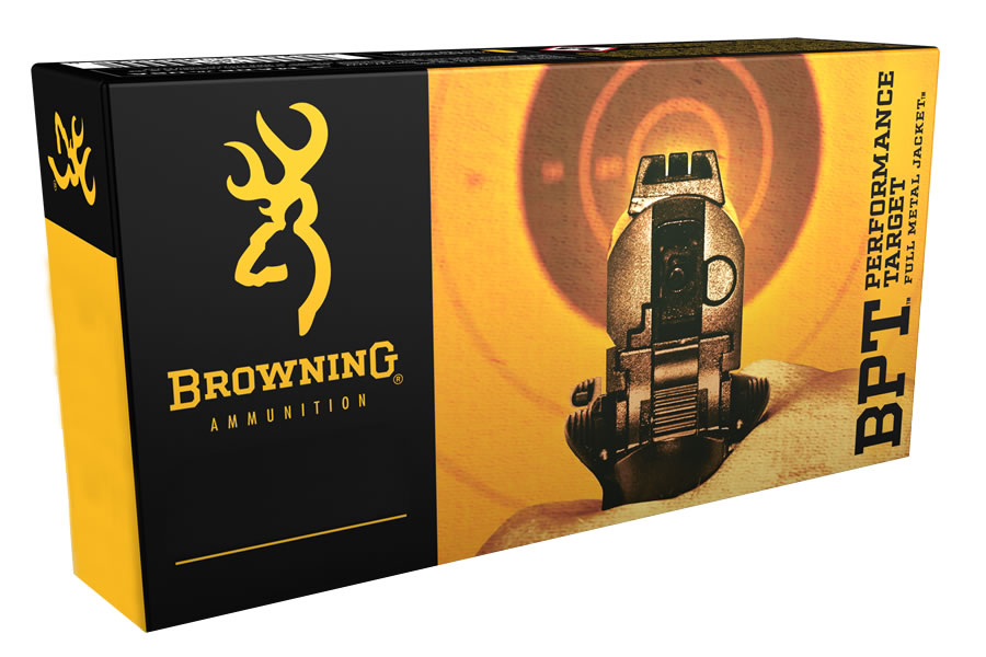 BROWNING AMMUNITION 45 AUTO 230 GR FMJ BPT PERFORMANCE TARGET