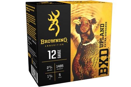 BROWNING AMMUNITION 12 Ga 2 3/4 in 1 3/8 oz #5 Shot BXD Upland Extra Distance 25/Box