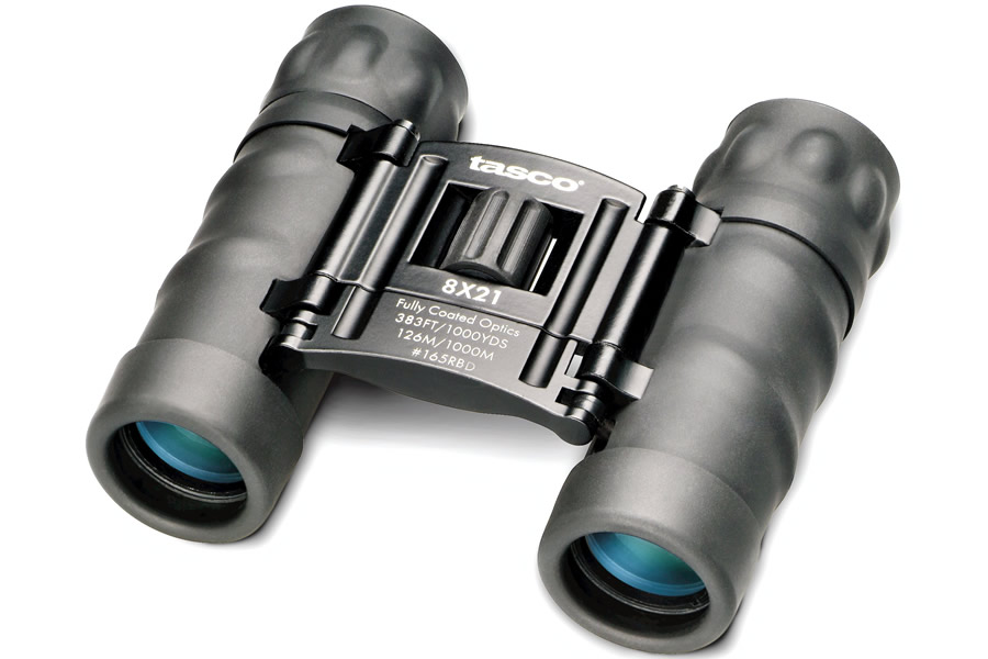 TASCO 8X21MM ROOF PRISM COMPACT BINOCULARS