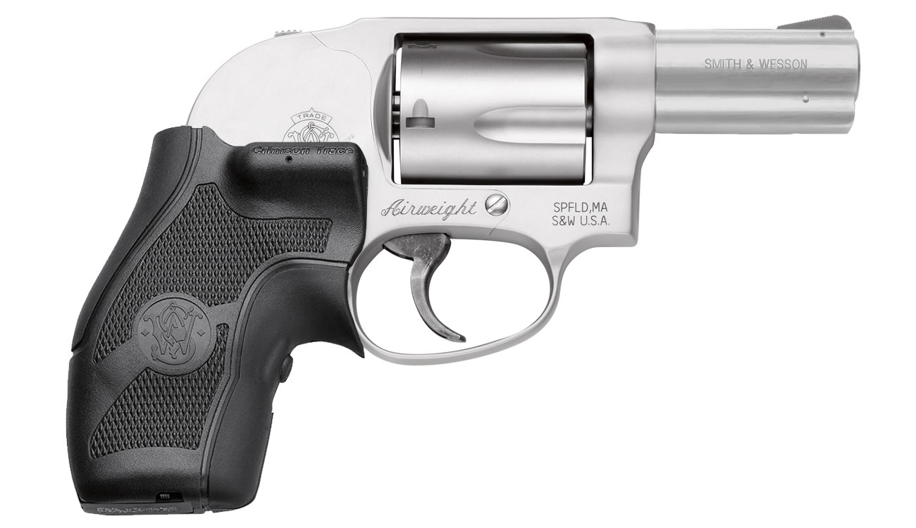 SMITH AND WESSON 638 38 SPECIAL 2.5 INCH CRIMSON TRACE