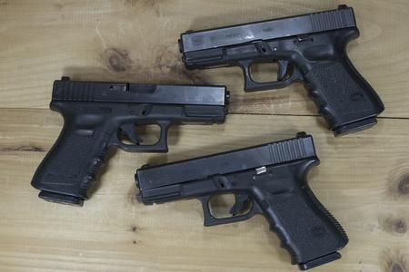 GLOCK 19 Gen3 9mm Police Trade-ins (Fair Condition)