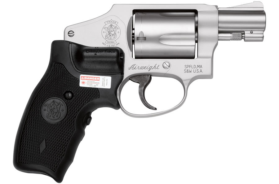 SMITH AND WESSON 642 38 SPL WITH CRIMSON TRACE LASERGRIP