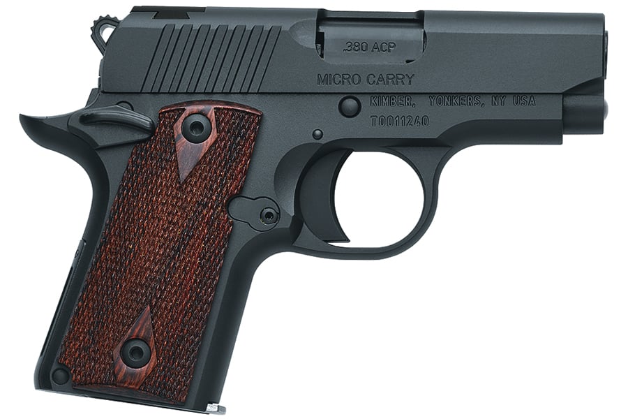 KIMBER MICRO RCP 380 ACP WITH ROSEWOOD GRIPS