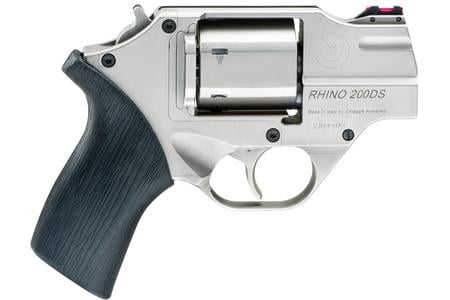 CHIAPPA White Rhino 200DS 40SW Revolver with 2-inch Barrel and Brushed Nickel Finish