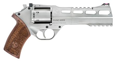 CHIAPPA White Rhino 60DS 40SW Revolver with 6-inch Barrel and Brushed Nickel Finish