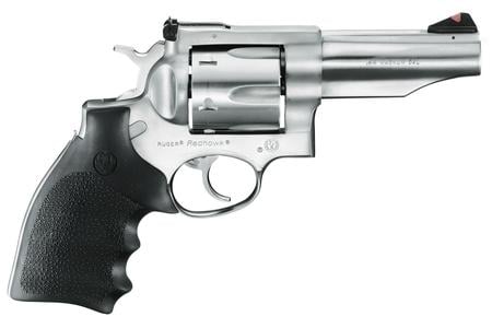 RUGER Redhawk 44 Rem Mag Satin Stainless Double-Action Revolver with 4-inch Barrel