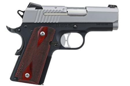 SIG SAUER 1911 Ultra Compact Two-Tone 9mm with Night Sights