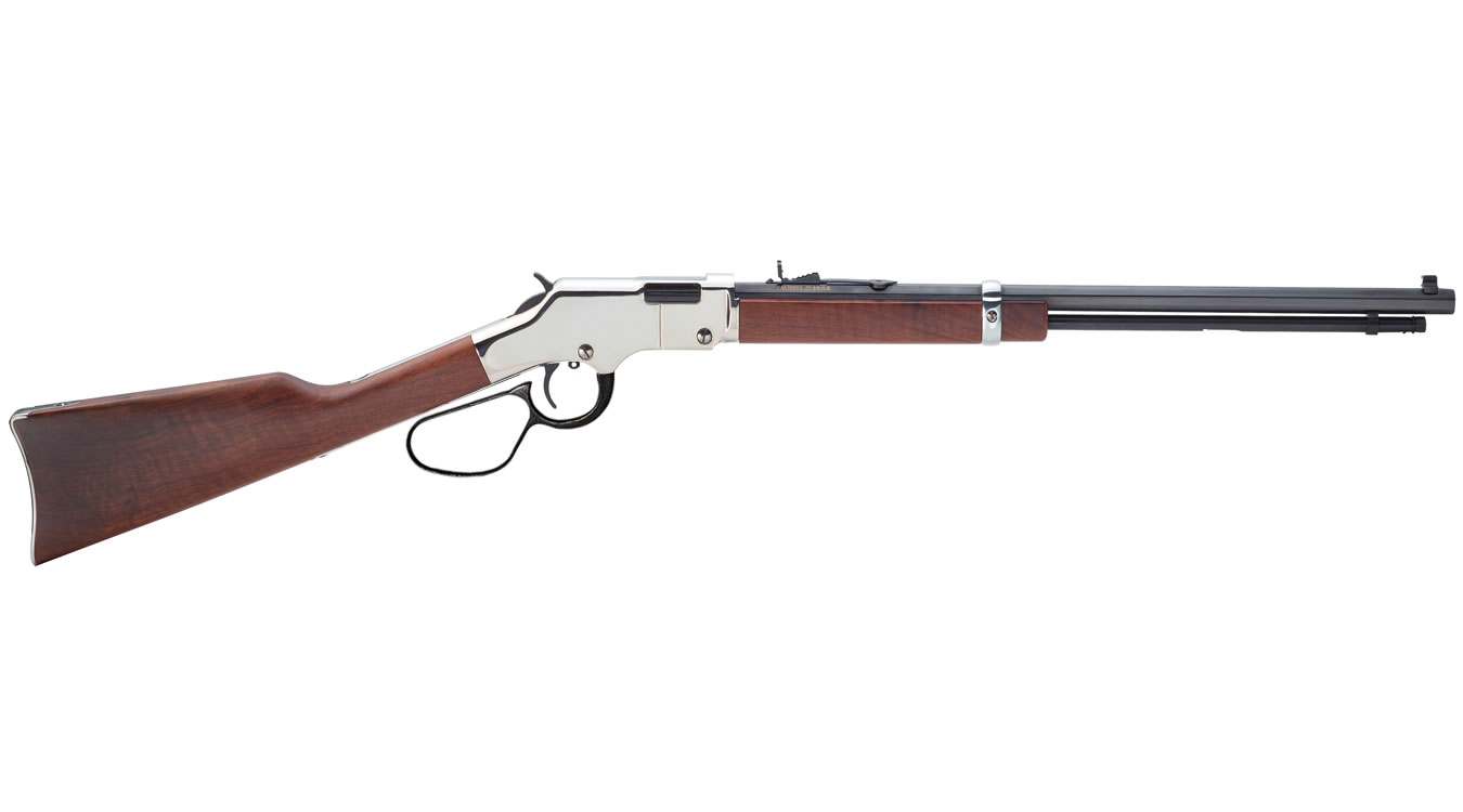 HENRY REPEATING ARMS GOLDEN BOY SILVER 22LR WITH LARGE LOOP