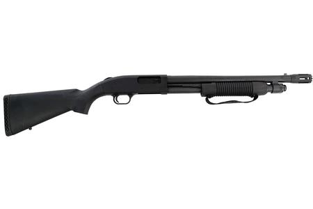 MOSSBERG 500 Tactical 12 Gauge Pump Shotgun with Forearm Strap and Breaching Barrel
