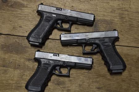 GLOCK 17 Gen3 9mm Police Trade-ins (Poor Condition)