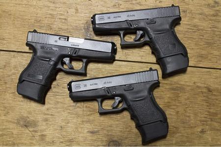 GLOCK 36 Gen3 45 Auto Police Trade-ins (Good Condition)