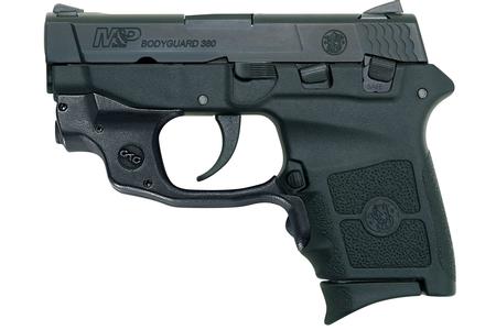 SMITH AND WESSON MP Bodygaurd 380 with Green Crimson Trace Laserguard