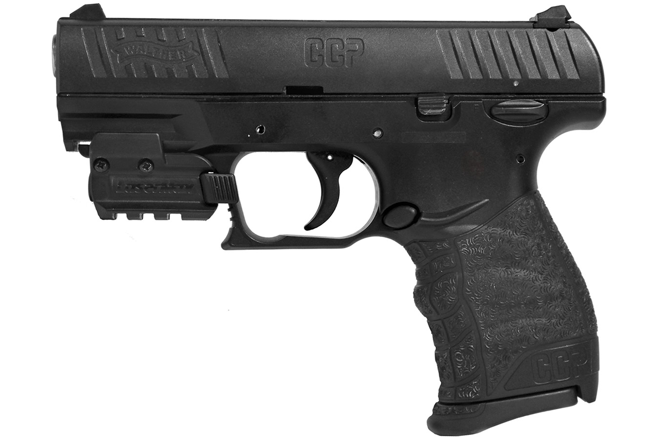 WALTHER CCP 9MM WITH LASERMAX SPARTAN LASER