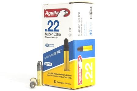 22 LR 40 GR LEAD SUPER EXTRA STANDARD VELOCITY