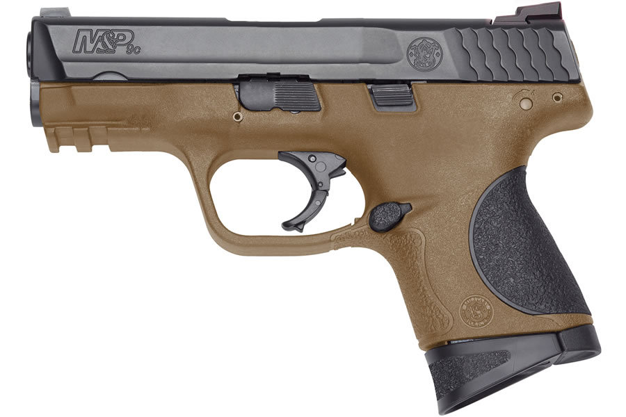 Smith & Wesson M&P9C 9mm Compact FDE Centerfire Pistol