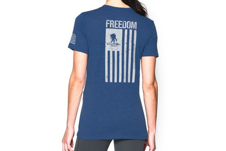 WOMENS FREEDOM FLAG TEE
