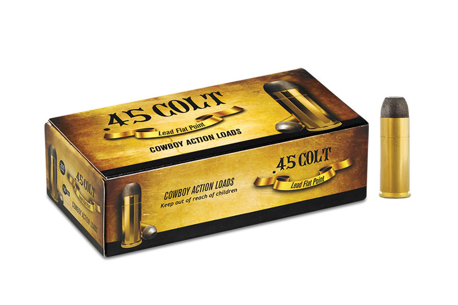 AGUILA 45 COLT 200 GR LEAD FLAT NOSE COWBOY