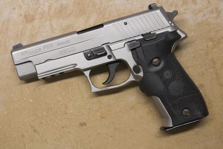SIG SAUER P226R Stainless 40SW DA/SA Police Trade-ins with Crimson Trace Lasergrips (Fair Condition)