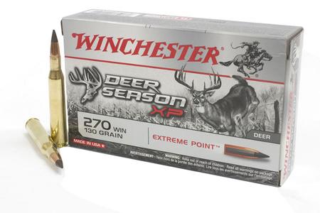 Winchester 270 Win 130 gr Extreme Point Deer Season XP 20/Box
