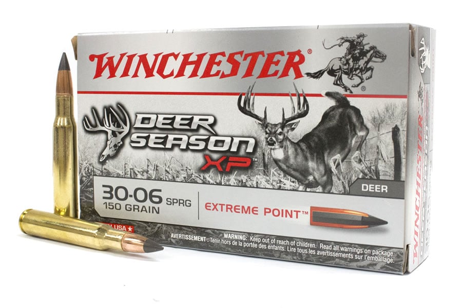 WINCHESTER AMMO 30-06 SPRG 150 GR EXTREME POINT POLYMER TIP DEER SEASON XP