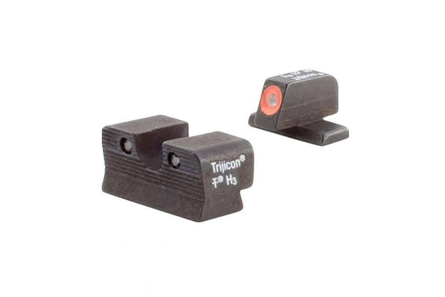 TRIJICON SIG HD NIGHT SIGHT SET ORANGE FRONT