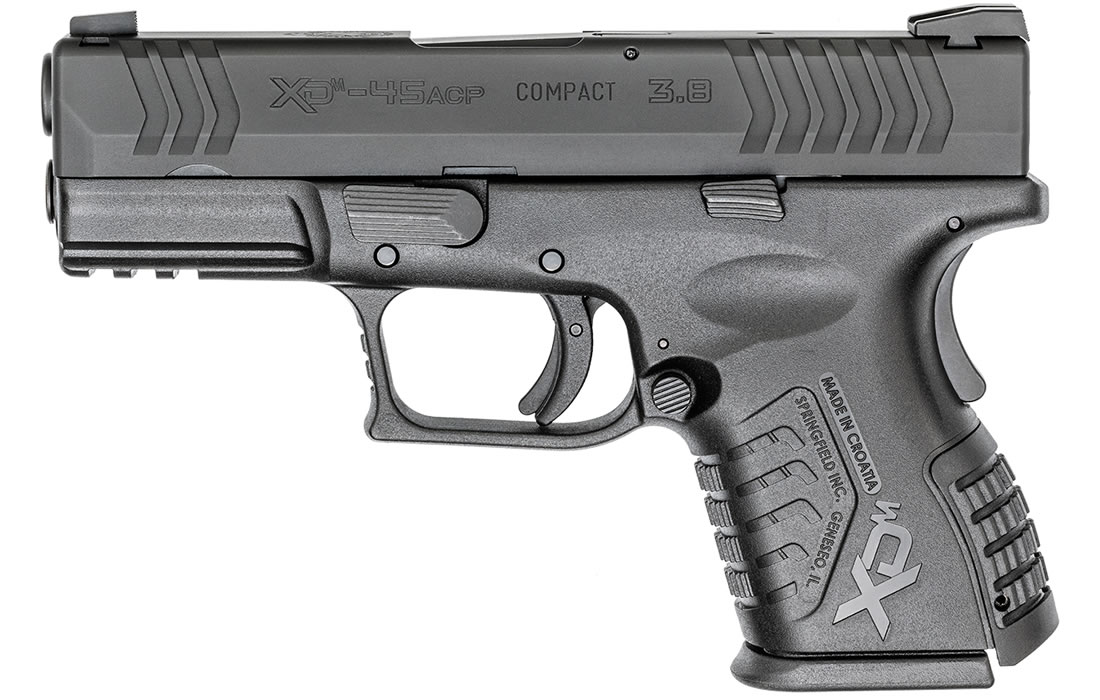 SPRINGFIELD XDM 45ACP 3.8 COMPACT BLACK (COMPLIANT)