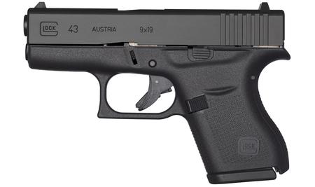 43 9MM WITH DEAD RINGER NIGHT SIGHTS