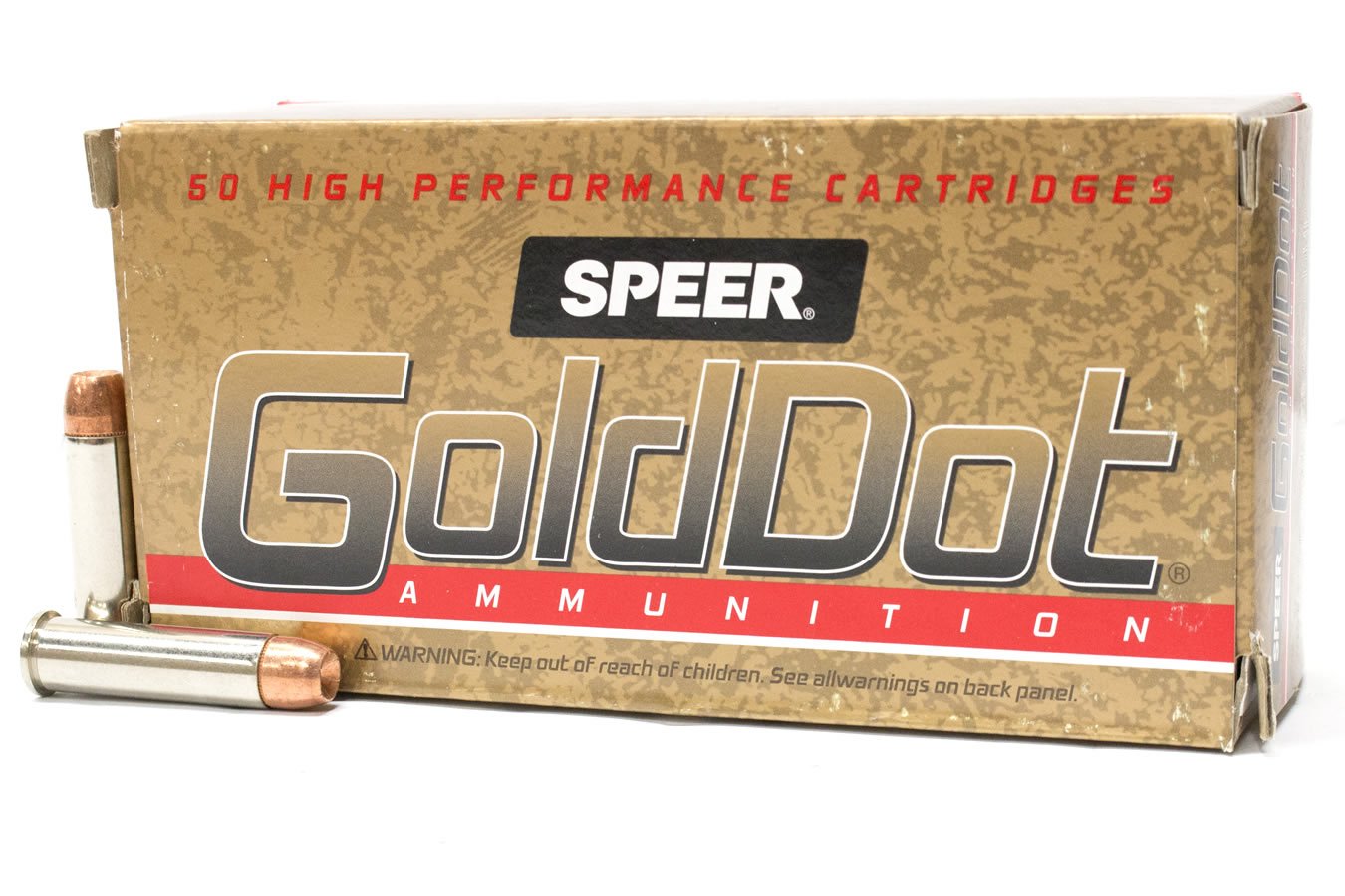 Speer 357 Magnum 158 gr Hollow Point Gold Dot Trade Ammo 50/Box