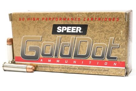 SPEER AMMUNITION 357 Magnum 158 gr Hollow Point Gold Dot Trade Ammo 50/Box