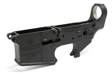 WAR SPORT Costa Ludus AR-15 Stripped Lower Receiver (Black Cerakote Finish)