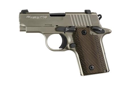 SIG SAUER P238 Nickel 380 ACP Carry Conceal Pistol with Night Sights