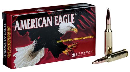 FEDERAL AMMUNITION 6.5mm Creedmoor 140 gr Open Tip Match (OTM) American Eagle 20/Box