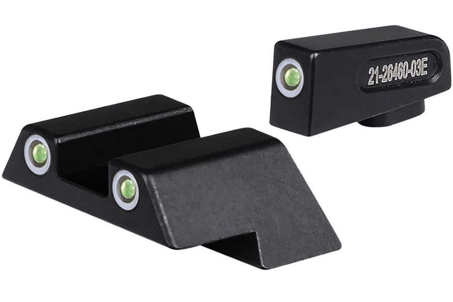 Dead Ringer Snake Eyes SP Series3 Night Sights for Glock 42/43