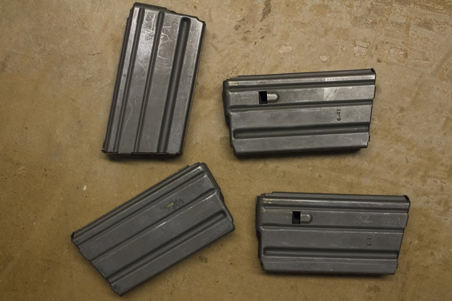 Colt AR15 5.56mm 20 Round Police Trade Magazines