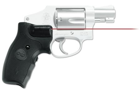 CRIMSON TRACE Lasergrips for Smith and Wesson J-Frame Round Butt Revolvers (Extended Grip)