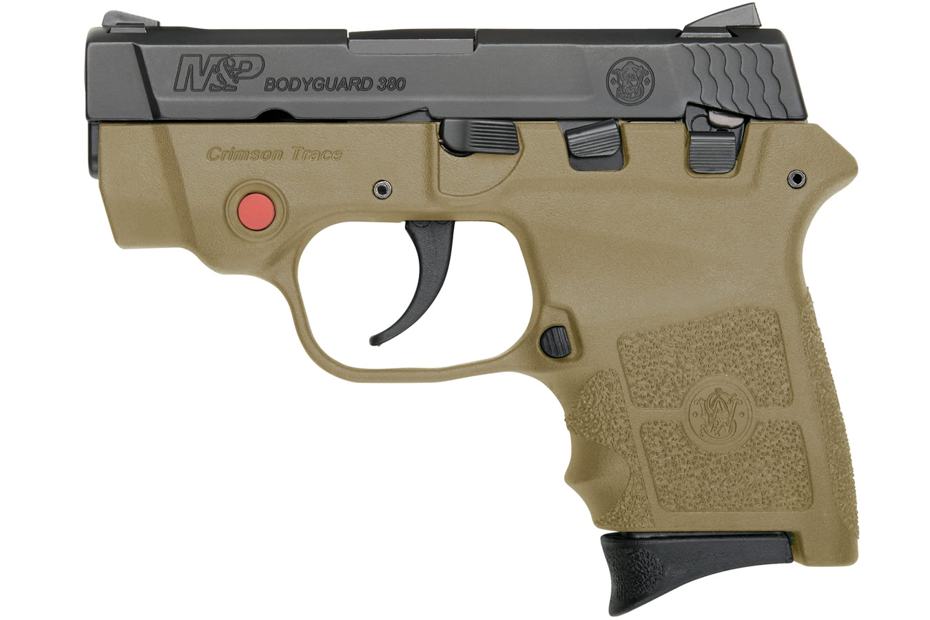 SMITH AND WESSON MP BODYGUARD 380 FDE WITH LASER
