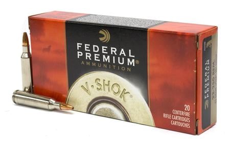 FEDERAL AMMUNITION 22-250 Rem 43 gr Speer TNT Green V-Shok 20/Box