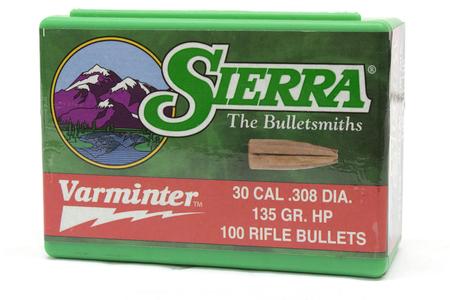 30 CAL (.308) 135 GR HP VARMINTER