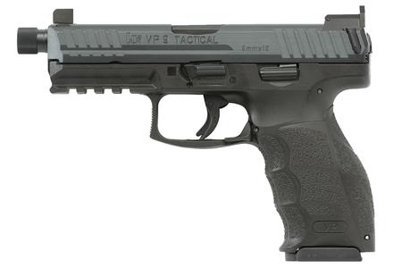 H  K VP9 Tactical 9mm with Threaded Barrel and Front Night Sight