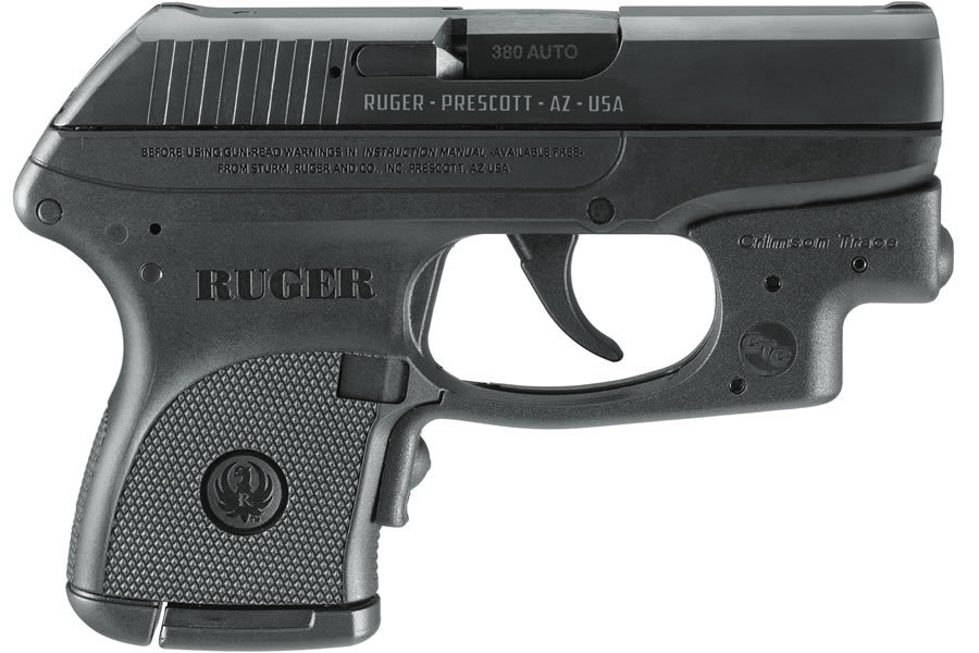 RUGER LCP .380 WITH CRIMSON TRACE LASER