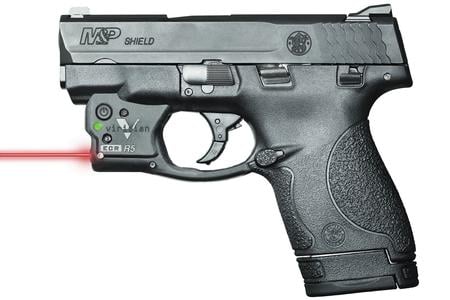 SMITH AND WESSON MP40 Shield 40SW Centerfire Pistol with Thumb Safety and Viridian R5 Red Laser