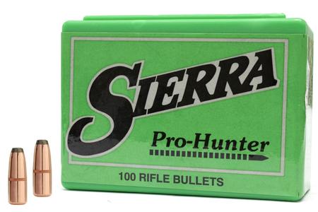 SIERRA BULLETS 30 Cal (.308) 150 gr Flat Nose Pro Hunter 100/Box